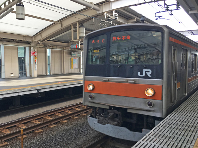 JR武蔵野線＠越谷レイクタウン